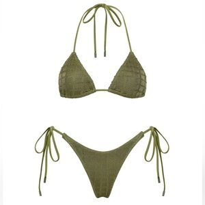 Triangl Vinca Pine Bikini